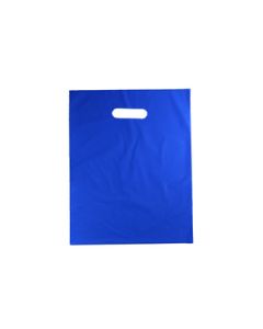 Bright Blue, Medium Gloss Heavy Duty Merchandise Bags, 9" x 12"
