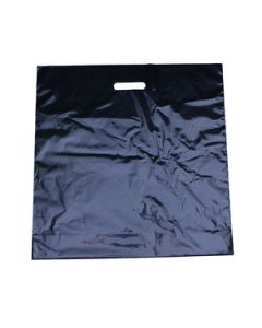 Black, Large Gloss Heavy Duty Merchandise Bags