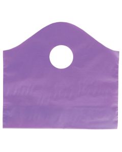 Purple Grape, Super Wave Frosted Bags, 12" x 11" + 4"