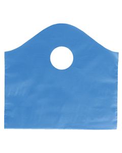 Lagoon Blue, Super Wave Frosted Bags, 12" x 11" + 4"