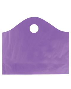 Purple Grape, Super Wave Frosted Bags, 18" x 15" + 6"