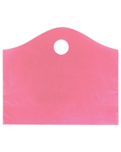 Sizzling Pink, Super Wave Frosted Bags, 18" x 15" + 6"