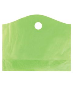 Citrus Green, Super Wave Frosted Bags, 22" x 18" + 8"