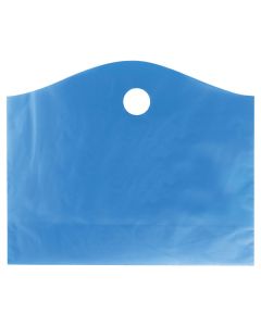 Lagoon Blue, Super Wave Frosted Bags, 22" x 18" + 8"