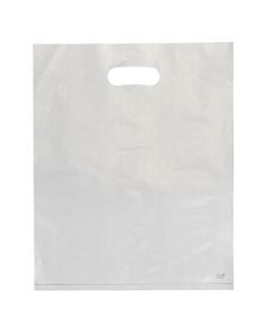 Clear, Frosted Merchandise Bags, 12" x 15"