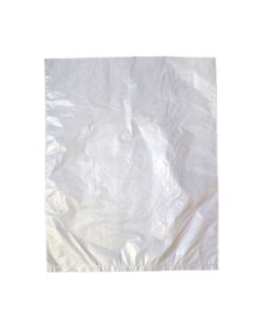 White, Plastic Merchandise Bags, 8.5" x 11"