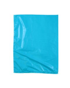 Teal, Plastic Merchandise Bags, 8.5" x 11"