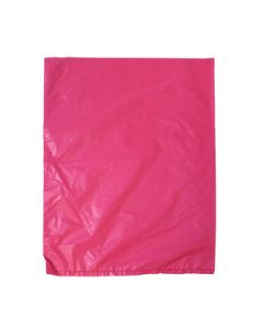 Magenta, Plastic Merchandise Bags, 8.5" x 11"
