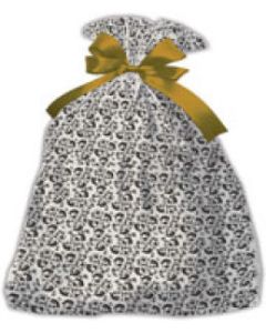 Whim, Printed Plastic Holiday Bags, 24" x 6" x 42"