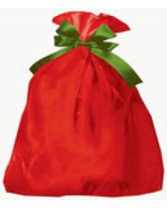 Red, Printed Plastic Holiday Bags, 24" x 6" x 42"