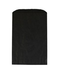 Black, Paper Merchandise Bags