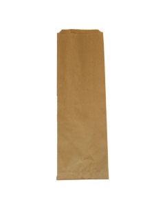 Natural Kraft Paper Liquor Bags, 5" x 2" x 16"