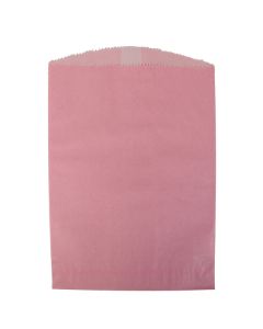Petal Pink, Paper Glassine Lined Bags, 6-3/4" x 9-1/4"
