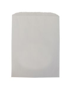White, Paper Glassine Lined Bags, 6-3/4" x 9-1/4"