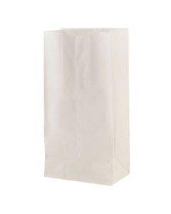 Fast Food Bag, White Kraft