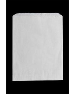 White Paper Merchandise Bags, 8.5" x 11"