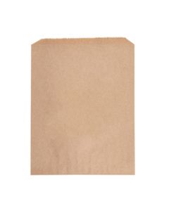 Natural Kraft Recycled Paper Merchandise Bags, 8-1/2" x 11"