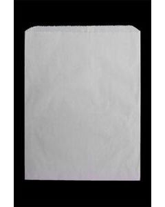 White Paper Merchandise Bags, 10" x 13"