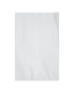 White Paper Merchandise Bags, 14" x 3" x 21"