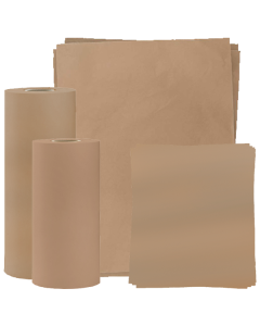 Kraft, Heavyweight Tissue Roll and Sheets 20#
