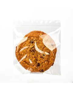 Clear Zipper Reclosable Poly Bags, 4" x 4"