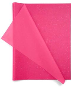 Hot Pink Sapphire, Gemstones Patterened Tissue Paper