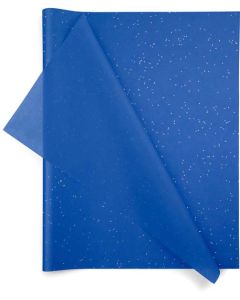 Blue Sapphire, Gemstones Patterened Tissue Paper