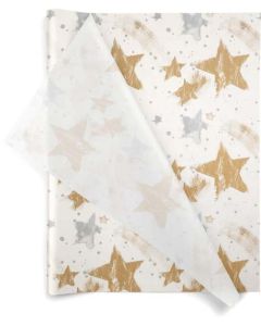 Gold/Silver Celebration, Patterns Tissue Paper