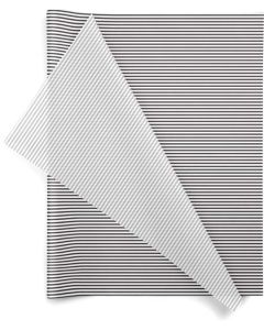Black Stripes on White, All Occasion Printed Tissue Paper