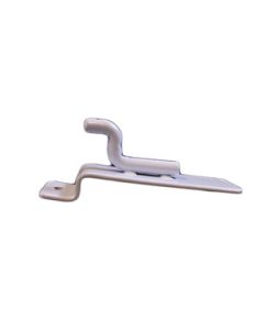 1" White, Heavy duty slatwall hook with 90 deg. Tip