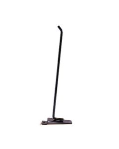 10" Black, Heavy duty slatwall hook with 45 deg. Tip