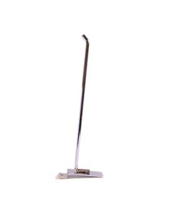 10" Chrome, Heavy duty slatwall hook with 45 deg. Tip