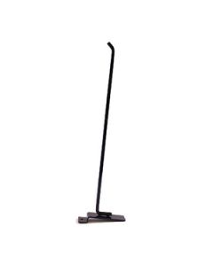 12" Black, Heavy duty slatwall hook with 45 deg. Tip
