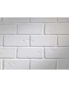 3D Textured Shiplap Brick Primed