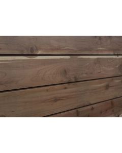 3D Textured Slatwall, Cedar Red