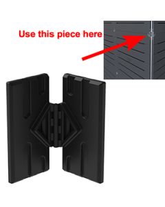 GOGO Part Middle Hinge Connector, Black