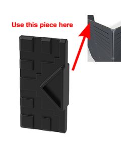 GOGO Part Middle End or Top Connector, Black
