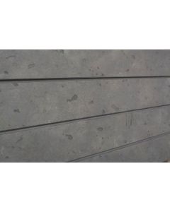 3D Cement Textured Slatwall, Natural