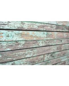 3D Old Paint Textured Slatwall, Green