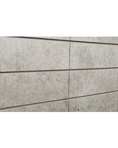 3D Textured Slatwall, Architectural Concrete Bleached