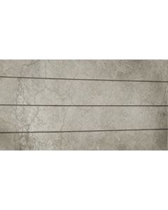 3D Textured Slatwall, Cracked Concrete Bleached