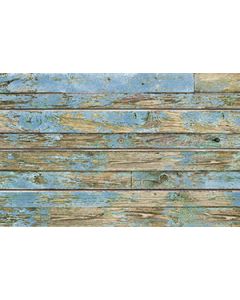 3D Textured Slatwall, Old Paint Blue
