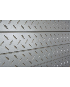 3D Wall Panels, Diamond Plate Galvanized