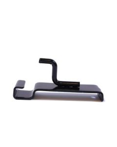 1" Black, Gridwall Heavy Duty Hook, 90 deg.tip