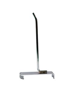 6" Chrome, Gridwall Heavy Duty Hook, 45 deg.tip