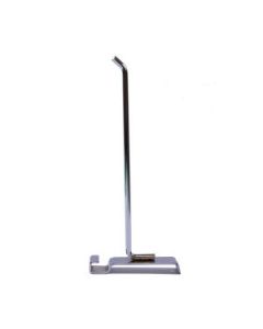 8" Chrome, Gridwall Heavy Duty Hook, 45 deg.tip
