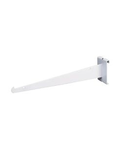 12" White, Gridwall Standard Brackets 