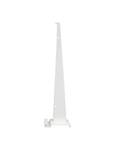 14" White, Gridwall Standard Brackets 