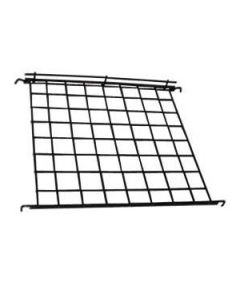 Black, Gridwall Flat Wire Shelf , 24" x 24"