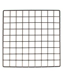 Black, Mini Grid, 14" x 14"